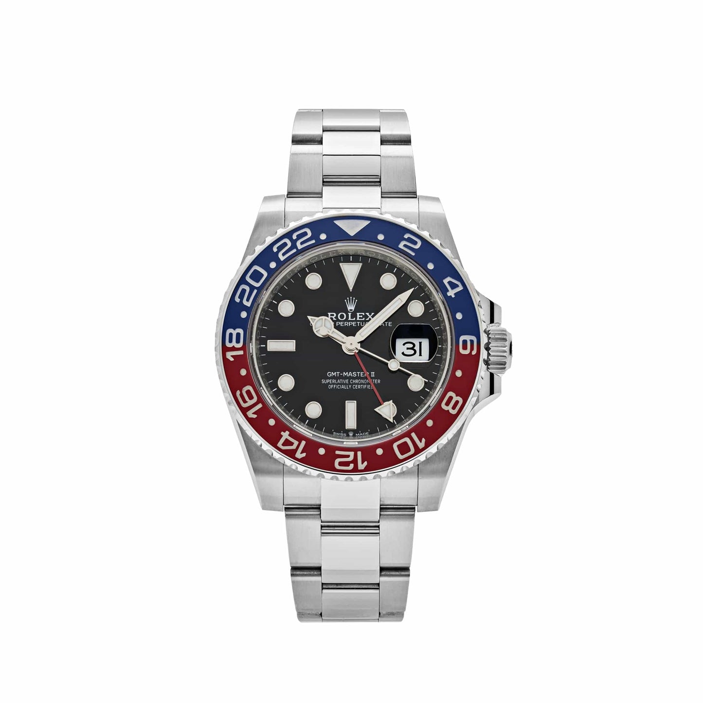 2025 Watch GMT-Master II 126710BLRO 'Pepsi' Stainless Steel Black Dial Oyster (2022)