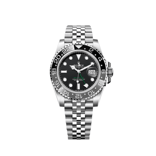 2025 Watch GMT-Master II 126710GRNR 'Bruce Wayne' Stainless Steel Black Dial Jubilee