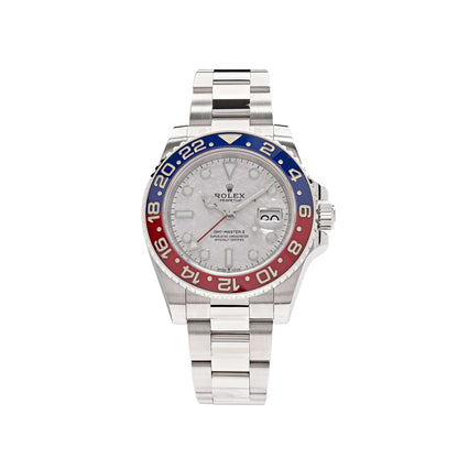 2025 Watch GMT-Master II 126719BLRO 'Pepsi' White Gold Meteorite Dial (2024)