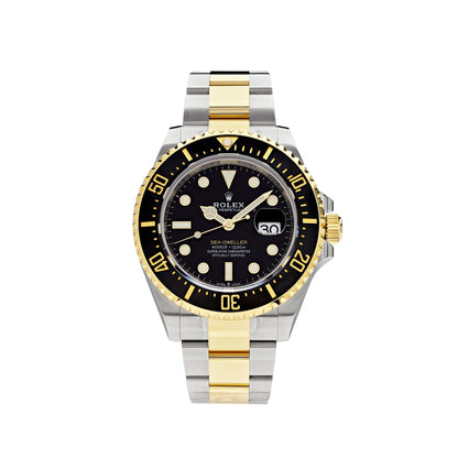 2025 Watch Sea-Dweller 126603 Stainless Steel Yellow Gold Black Dial (2023)