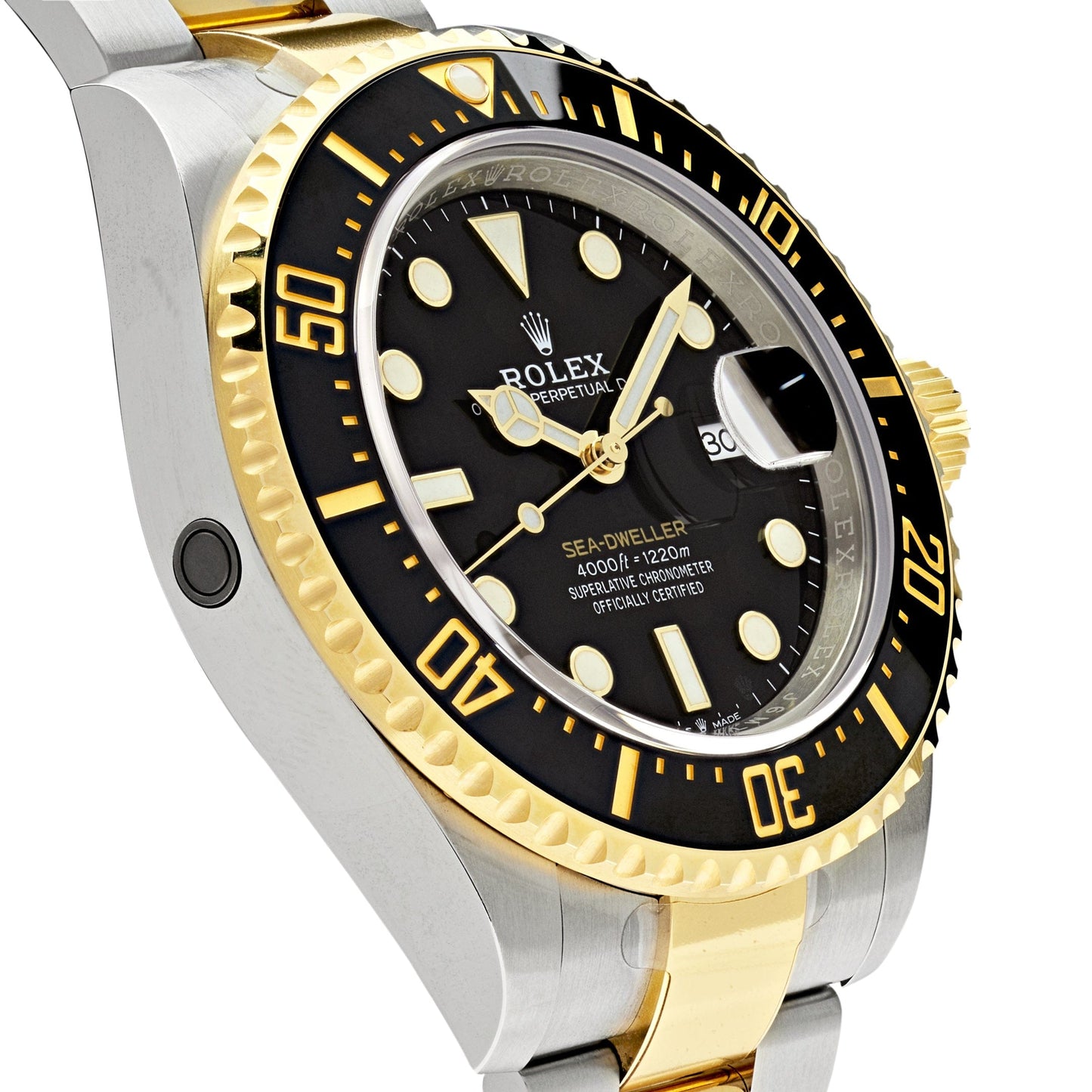 2025 Watch Sea-Dweller 126603 Stainless Steel Yellow Gold Black Dial (2023)