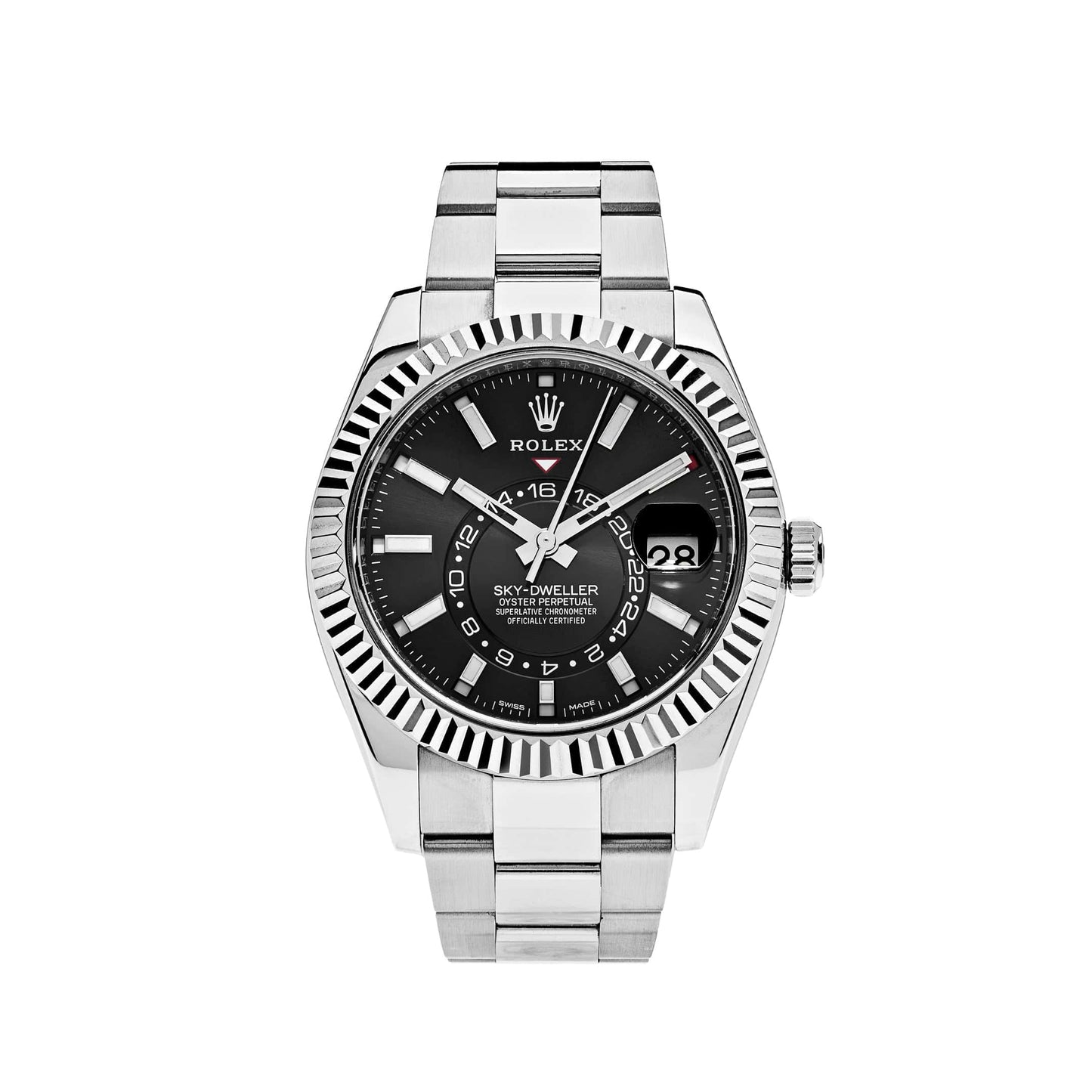 2025 Watch Sky-Dweller 326934 Stainless Steel Black Dial (2021)