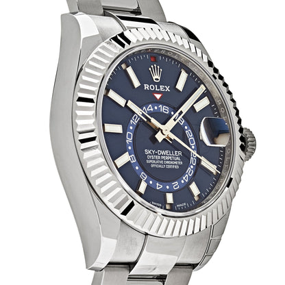 2025 Watch Sky-Dweller 326934 Stainless Steel Blue Dial (2023)