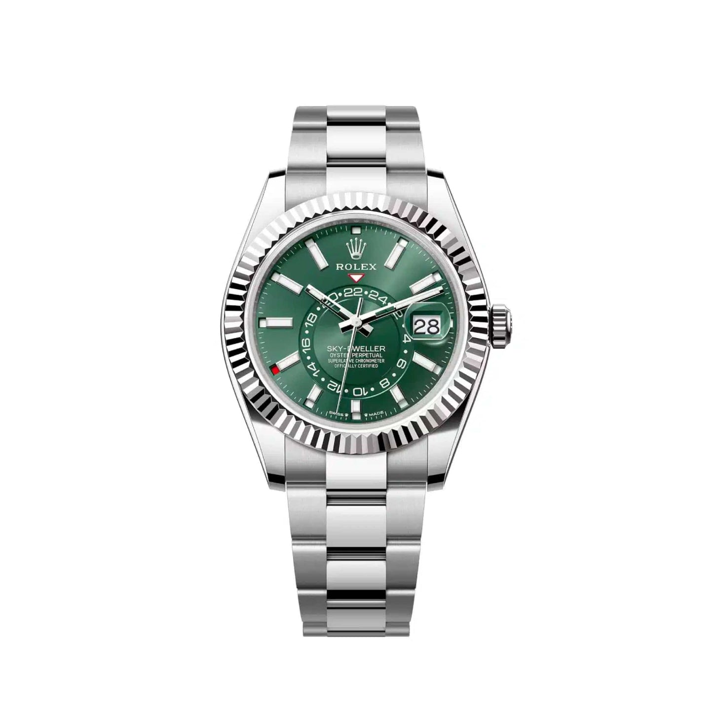 2025 Watch Sky-Dweller 336934 Stainless Steel Green Dial (2024)