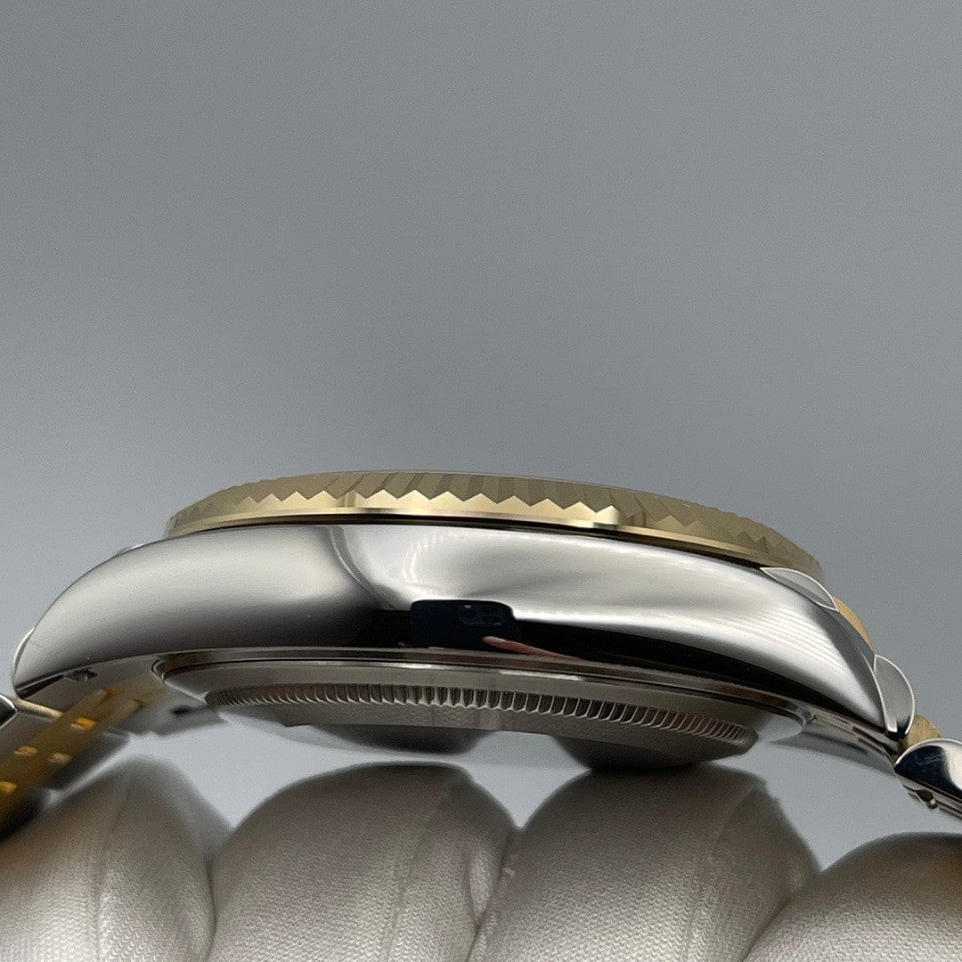 2025 Watch Sky-Dweller 326933 Stainless Steel Yellow Gold Champagne Dial