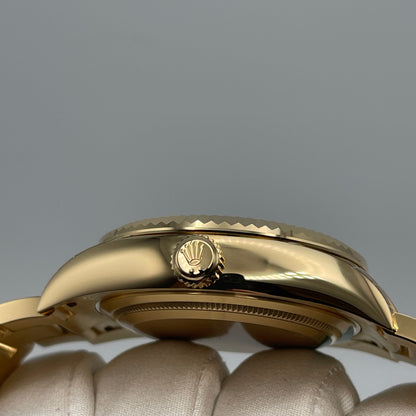 2025 Watch Sky-Dweller 326938 Yellow Gold White Dial