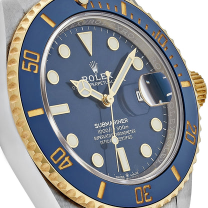 2025 Watch Submariner Date 126613LB Stainless Steel Yellow Gold Blue Dial (2021)