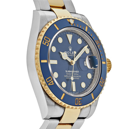 2025 Watch Submariner Date 126613LB Stainless Steel Yellow Gold Blue Dial (2021)