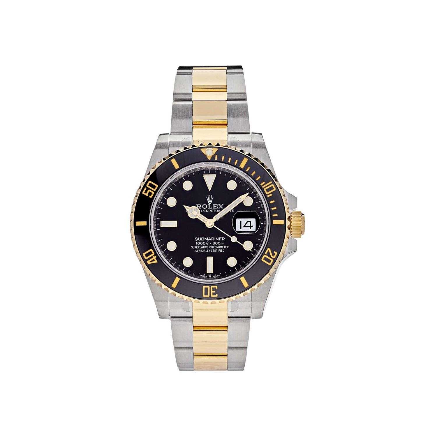 2025 Watch Submariner Date 126613LN Stainless Steel Yellow Gold Black Dial (2023)