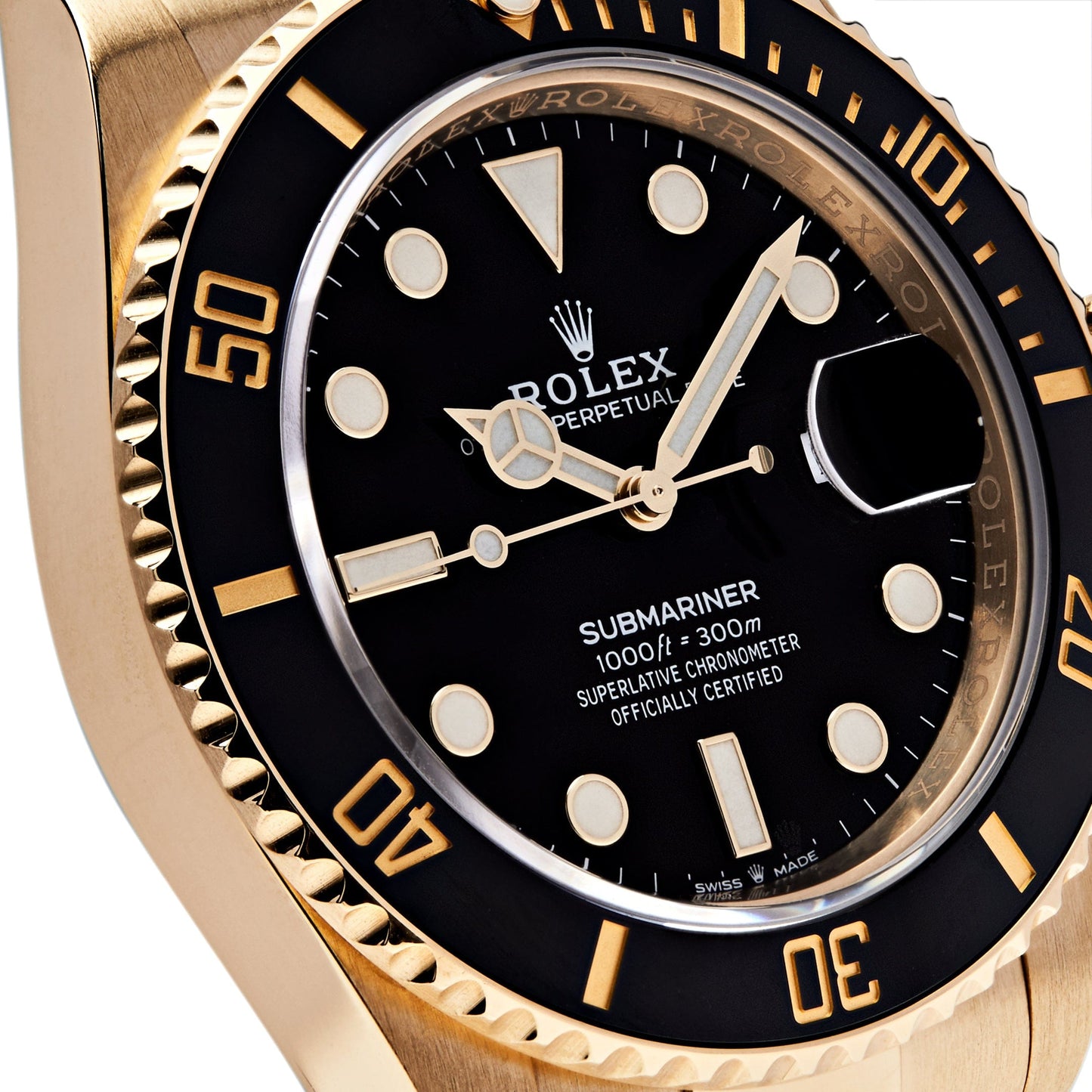 2025 Watch Submariner Date 126618LN Yellow Gold Black Dial (2023)