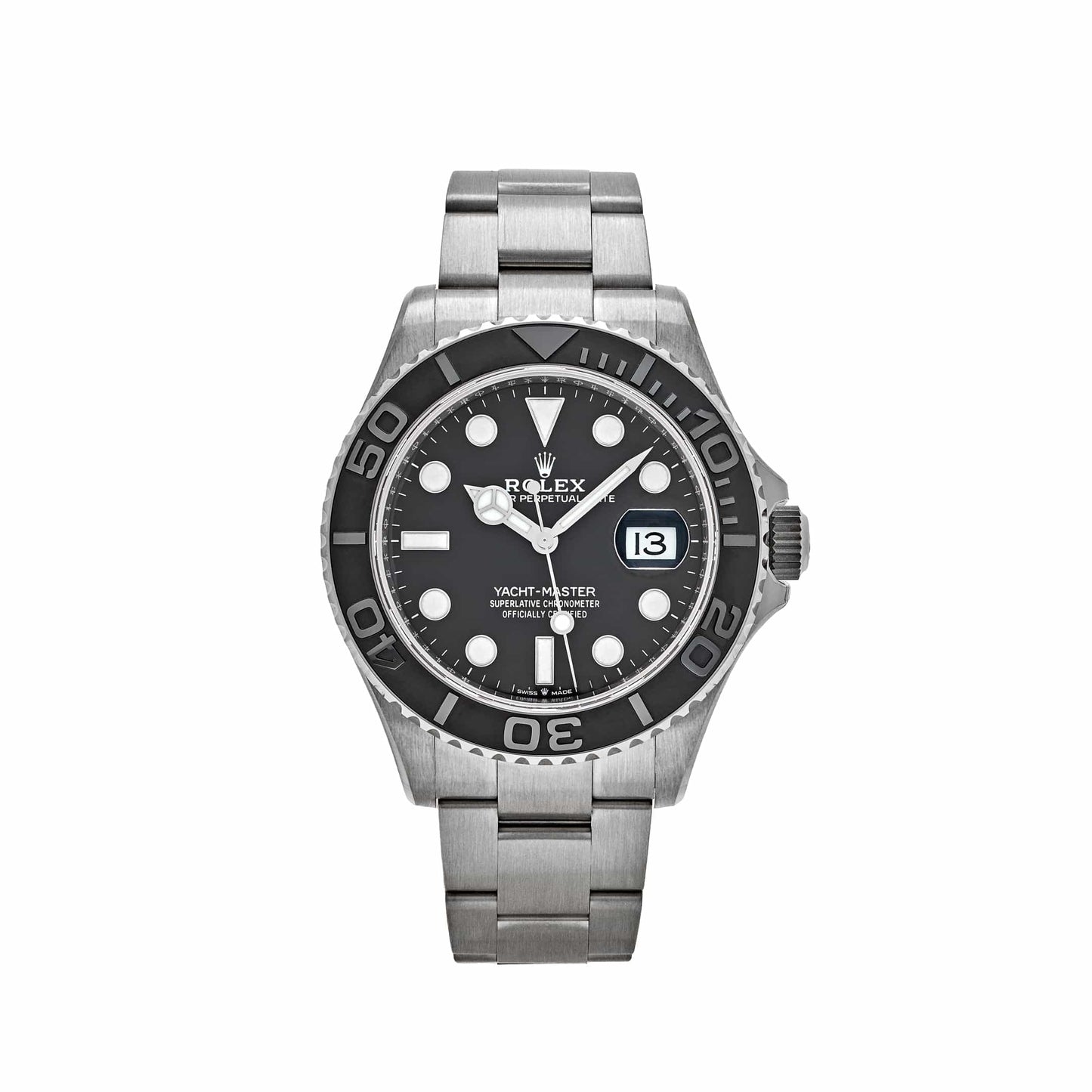 2025 Watch Yacht-Master 226627 RLX Titanium Black Dial (2024)