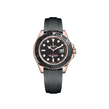 2025 Watch Yacht-Master 268655 Rose Gold Black Dial